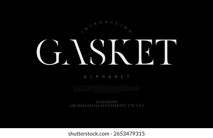 Fonte serif forte e moderna ideal para logotipos, títulos e declarações de design impactantes