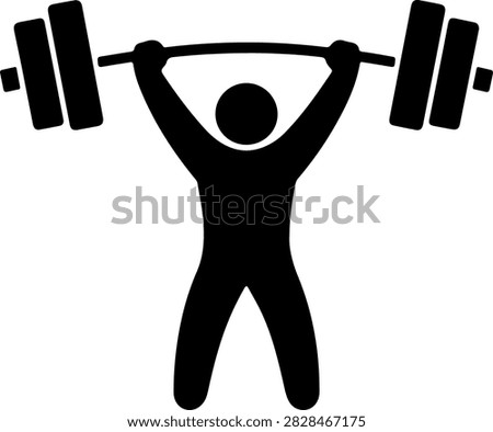 Strong muscular 3D bodybuilder lifting heavy weights or dumbbells during a power training session at the gym
