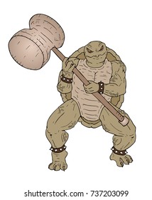 strong mutant illustration