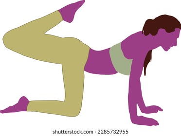 Strong performance of the back vertebrae and strengthening the thighs