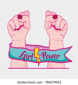 strong power hand protest revolution