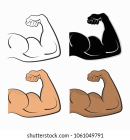 Muscle Emoji Images, Stock Photos & Vectors | Shutterstock