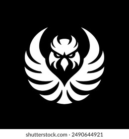 Strong Powerful Eagle Mascot Character For Mascot