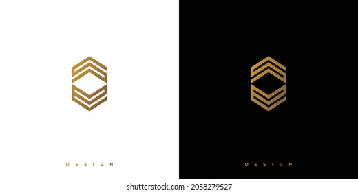 Strong and professional SE letter initial logo design suitable for industry and construction