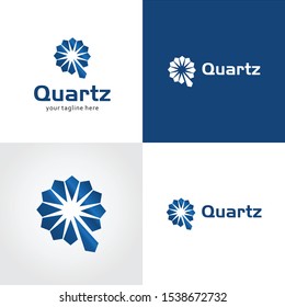strong Q circle letter logo