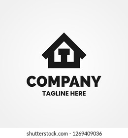 Strong Real Estate Logo Template