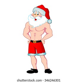 Strong Santa Claus