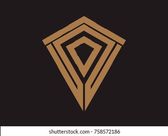 Strong shield logo design