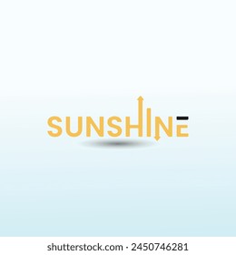 Strong Simple Modern Logo Sunshine