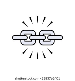 Strong, Strength Icon. Link, Chain Symbol – Vector.