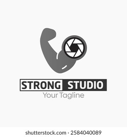 Strong studio, Logo Design Template. Good for Business, Agency, Community and Organization