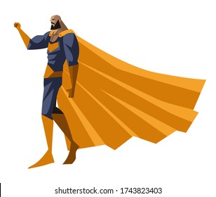 strong superhero powerful comic character