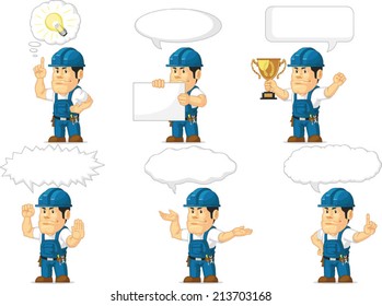 Strong Technician Mascot 13