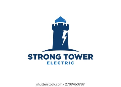 STRONG TOWER ELECTRIC LOGO VECTOR