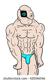 strong ugly character