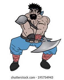 Strong warrior draw