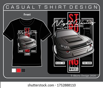 strong wild wheel,vector car typography design illustration for printing