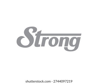 strong willed person vector design