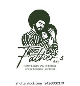 Strong and Wise Father's Day Greeting Card