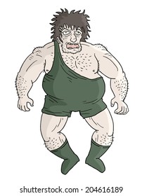 Strong wrestler