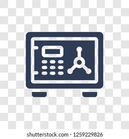 Strongbox icon. Trendy Strongbox logo concept on transparent background from Cryptocurrency economy and finance collection