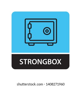Strongbox icon for web and mobile