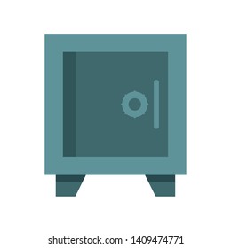Strongbox money security symbol vector illustration graphic design