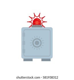 Strongbox safety symbol icon vector illustration graphic design