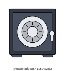 Strongbox security money symbol