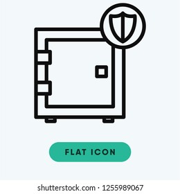 Strongbox vector icon