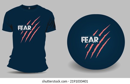 I am Stronger than fear Halloween unique t shirt design