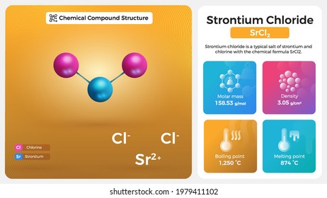 Strontium Chloride Properties and Chemical Compound Structure