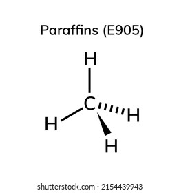 Structural chemical formula of Paraffins
