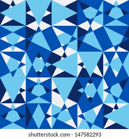 Structural color vector. Seamless pattern in the style of the first computer games
