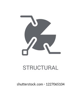 Structural Elements icon. Trendy Structural Elements logo concept on white background from Technology collection. Suitable for use on web apps, mobile apps and print media.