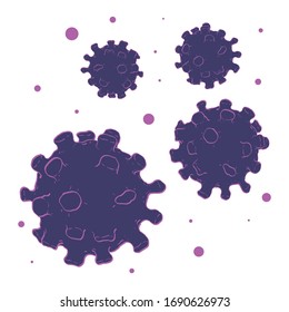 la forma estructural del coronavirus (COVID-19) descubierta por científicos