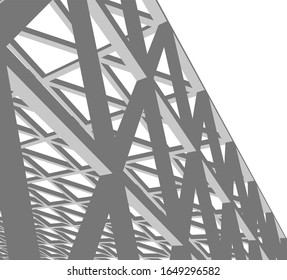 Structure building construction. Architecture industrial background