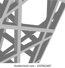 structure building construction. Industrial background