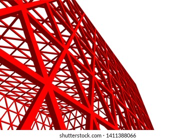 Structure building construction. Industrial background