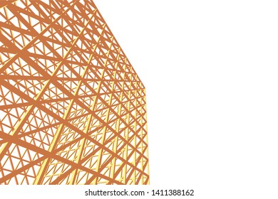 Structure building construction. Industrial background