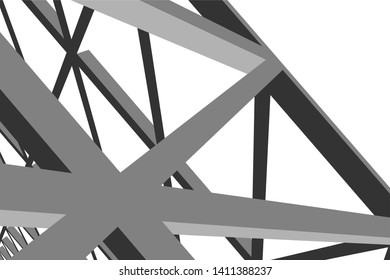 Structure building construction. Industrial background