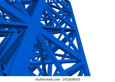 Structure building construction. Industrial background