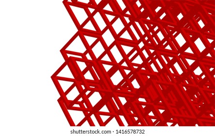 Structure building construction. Industrial background