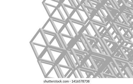 Structure building construction. Industrial background