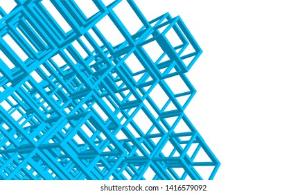 Structure building construction. Industrial background