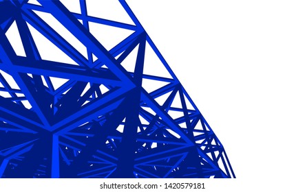 Structure building construction. Industrial background
