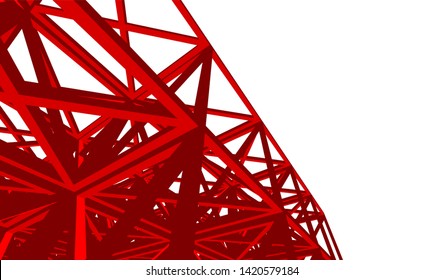Structure building construction. Industrial background