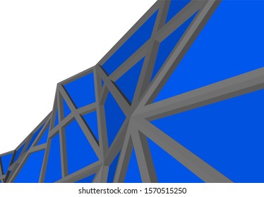 Structure building construction. Industrial background