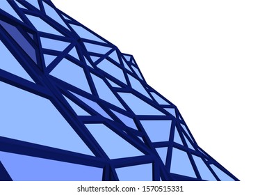 Structure building construction. Industrial background