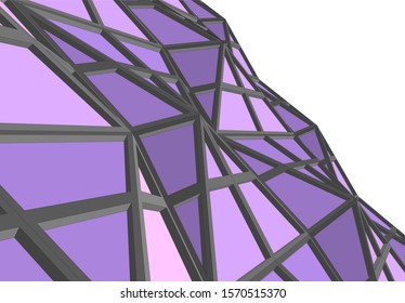 Structure building construction. Industrial background